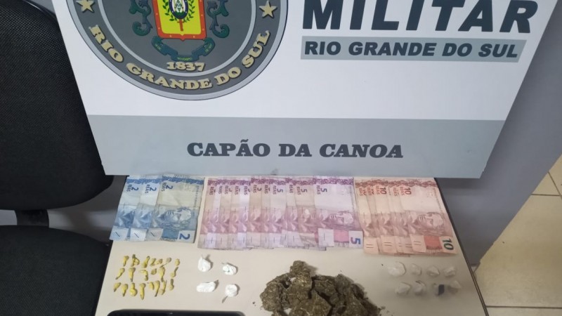 Ocorrência de tráfico de drogas em Capão da Canoa