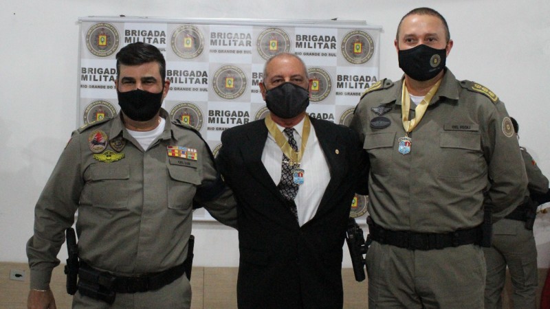 Ex-comandante-geral, Cel Dilamar, criou o CRPO Litoral e recebeu a Comenda