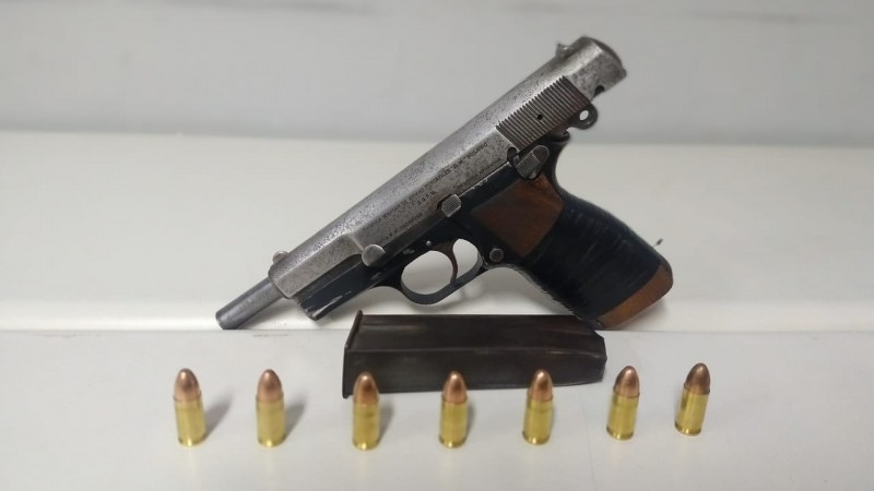 Arma de fogo apreendida em Tramandaí