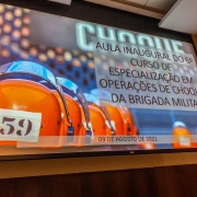 Comando de Polícia de Choque dá início a 6º edição do Curso de Especialização em Operações de Choque