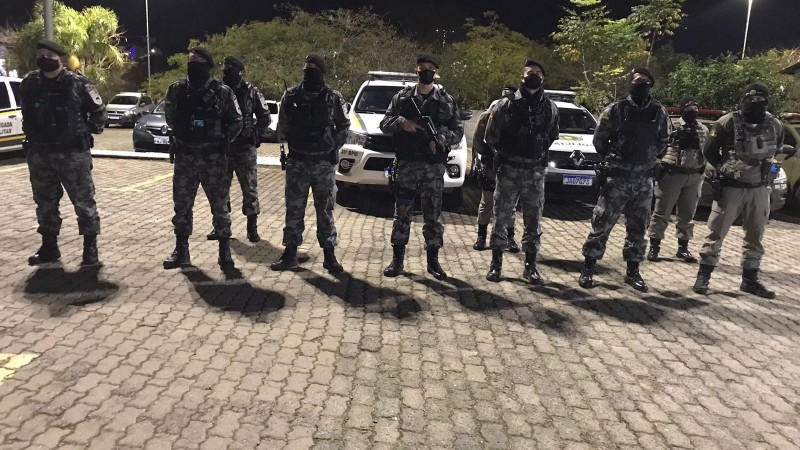 Operação foi realizada em áreas limítrofes. 