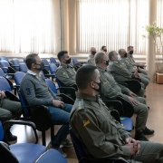 Reunião Comando da BM na Serra