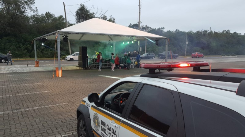 Policiamento vacinação