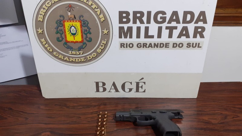 Pistola e munições