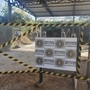estande de tiro organizado