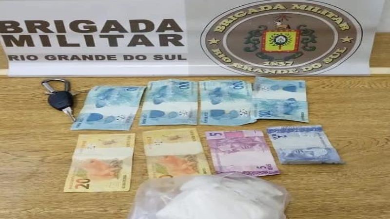 Brigada Militar prende mulher por tráfico de drogas em Campo Novo