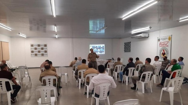 Comandante Regional apresenta o Programa de Vigilância Colaborativa em Cachoeira do Sul