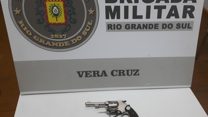 BM de vera Cruz prende homem por porte ilegal de arma de fogo