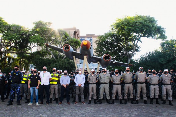 As atividades consistiram na realização de ações simultâneas nos municípios subordinados ao CPM.
