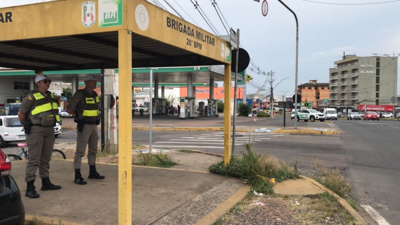 Novos Soldados realizaram policiamento na cidade de Cachoeirinha.