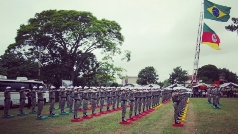 Brigada Militar forma 107 novos soldados em Rio Pardo