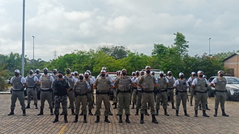 BM de Cachoeirinha reforça policiamento durante a final do Campeonato Gaúcho Feminino