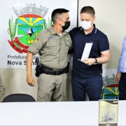 HOMANAGEM AO EFETIVO EM NOVA SANTA RITA 9