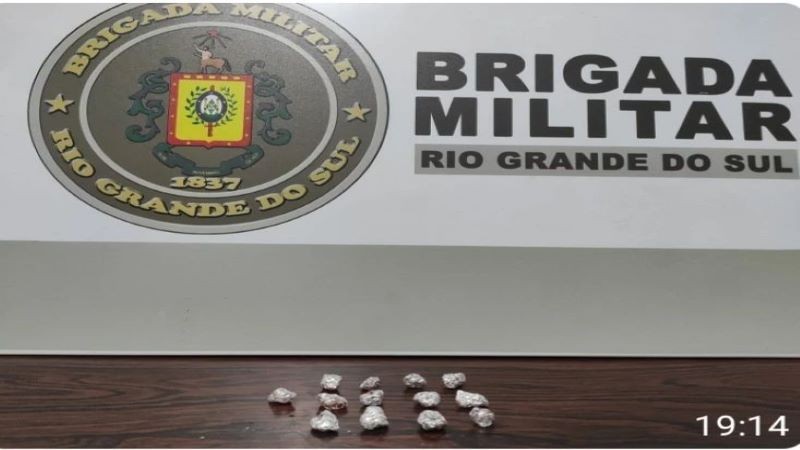 Brigada Militar prende homem por tráfico de drogas em Campo Novo