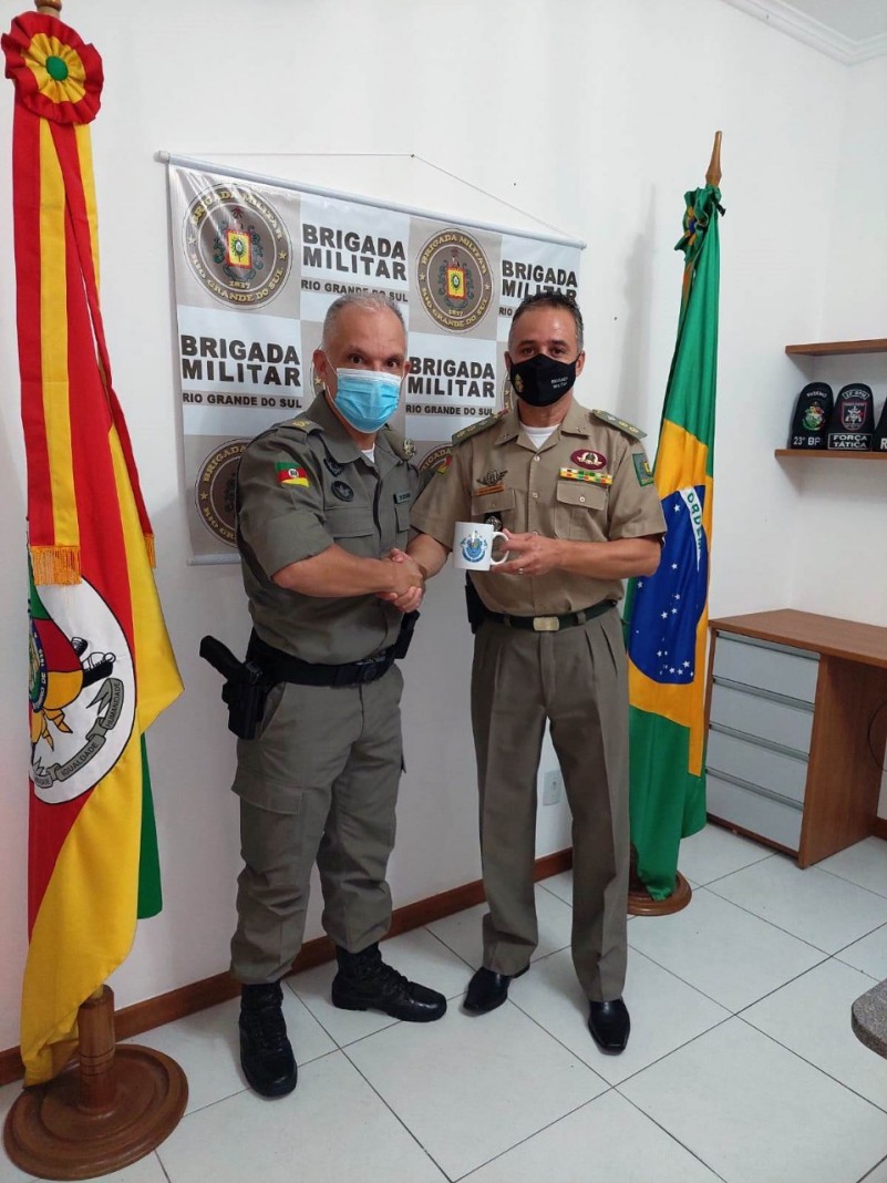 Comandante Regional recebe visitas