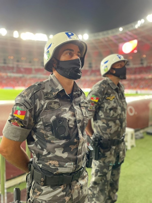 Brigada Militar garante a segurança no Grenal 435