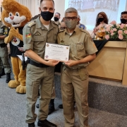 Formatura de encerramento do Curso Nacional de Formação de Mentores do Programa Educacional de Resistência às Drogas e à Violência 
