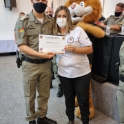 Formatura de encerramento do Curso Nacional de Formação de Mentores do Programa Educacional de Resistência às Drogas e à Violência 