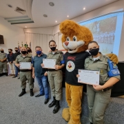 Formatura de encerramento do Curso Nacional de Formação de Mentores do Programa Educacional de Resistência às Drogas e à Violência 