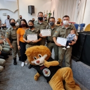 Formatura de encerramento do Curso Nacional de Formação de Mentores do Programa Educacional de Resistência às Drogas e à Violência 