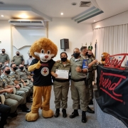 Formatura de encerramento do Curso Nacional de Formação de Mentores do Programa Educacional de Resistência às Drogas e à Violência 
