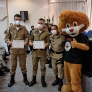Formatura de encerramento do Curso Nacional de Formação de Mentores do Programa Educacional de Resistência às Drogas e à Violência 