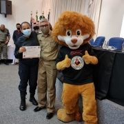 Formatura de encerramento do Curso Nacional de Formação de Mentores do Programa Educacional de Resistência às Drogas e à Violência 