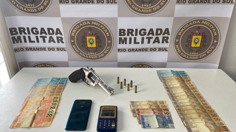 Porte ilegal de armas em Farroupilha
