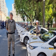 Brigada Militar recebe 62 novas viaturas semiblindadas do Avançar e Piseg