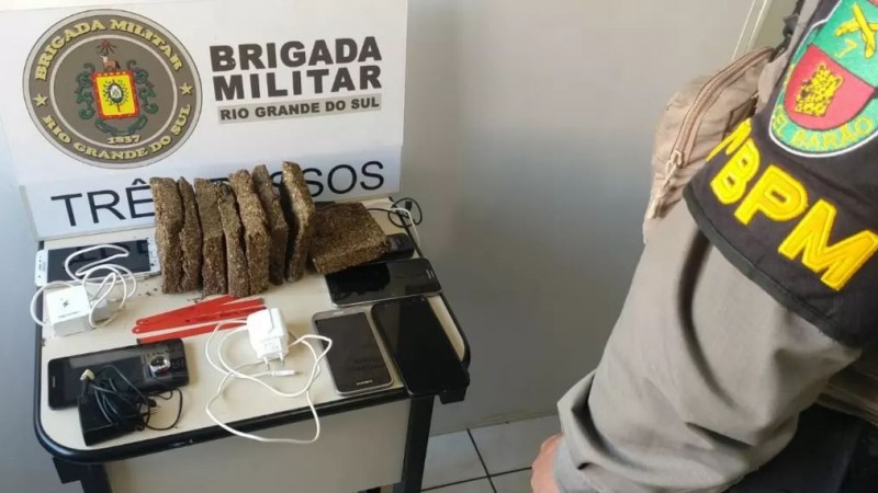 Brigada Militar prende homem por tráfico de drogas em Três Passos