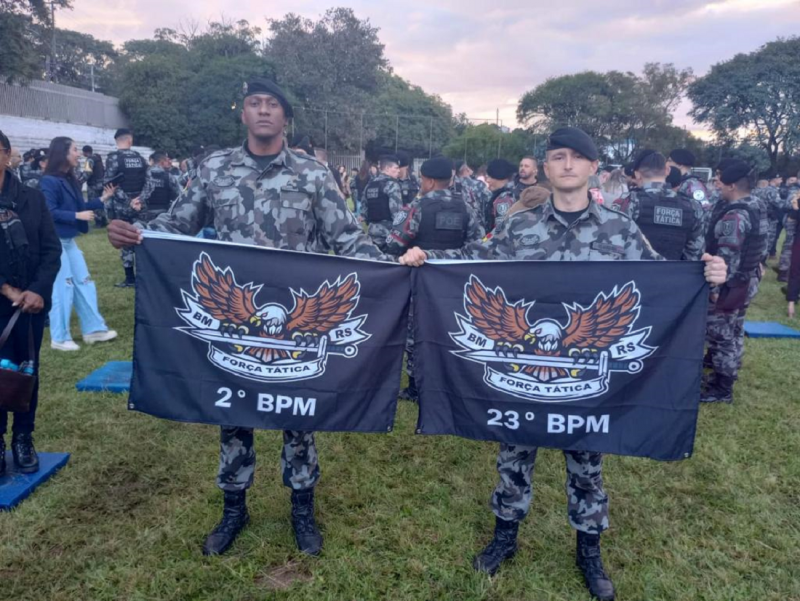 Pioneirismo na Cavalaria da Brigada Militar: Duas policiais militares  femininas concluem curso de especialização fora do Estado - Brigada Militar