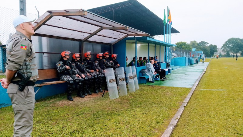 BM atua em partida pela série “D” do campeonato Brasileiro Aimoré x São Luiz (4)