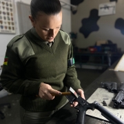 Centro de Material Bélico da BM capacita primeira mulher armeira da Instituição1