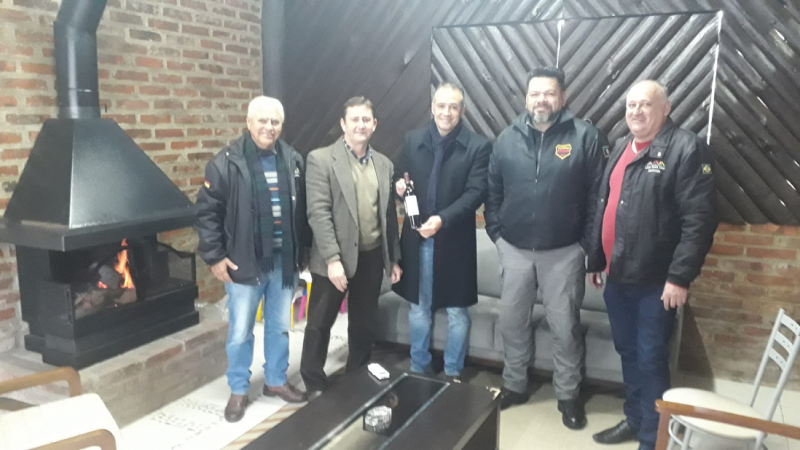 Comando Regional do Vale do Rio Pardo realiza encontro com Diretoria da Amorlisc