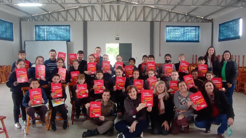 A Brigada Militar, através do 23º Batalhão de Polícia Militar (23º BPM), na manhã de quinta-feira (9/6), no município de Candelária, participou de um evento promovido pela Secretaria de Assistência Social do município.