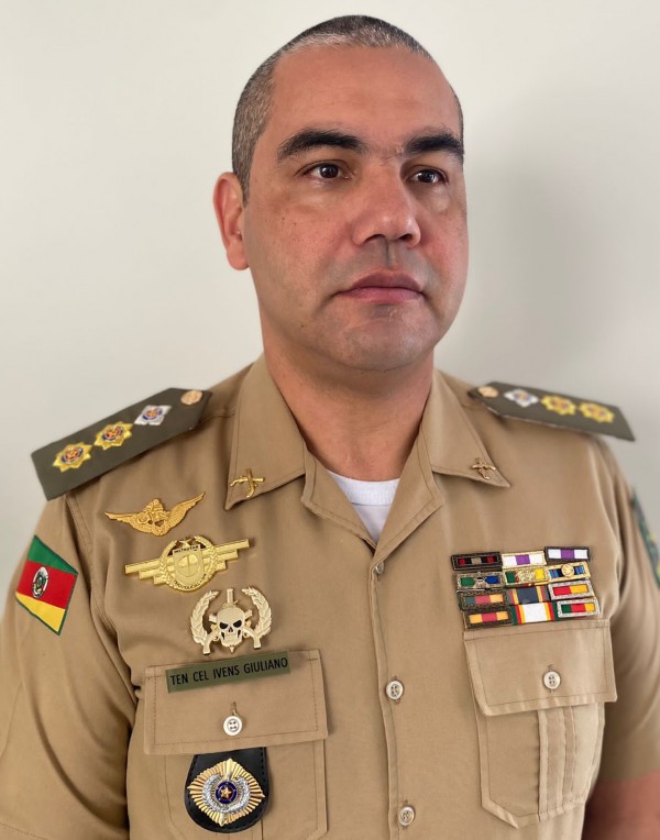 Tenente-coronel Ivens Giuliano dos Santos