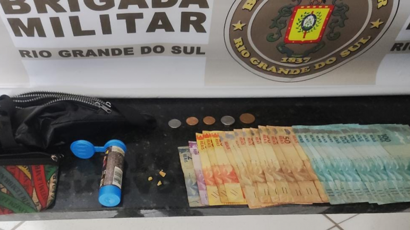 prisão tráfico de drogas em Carazinho