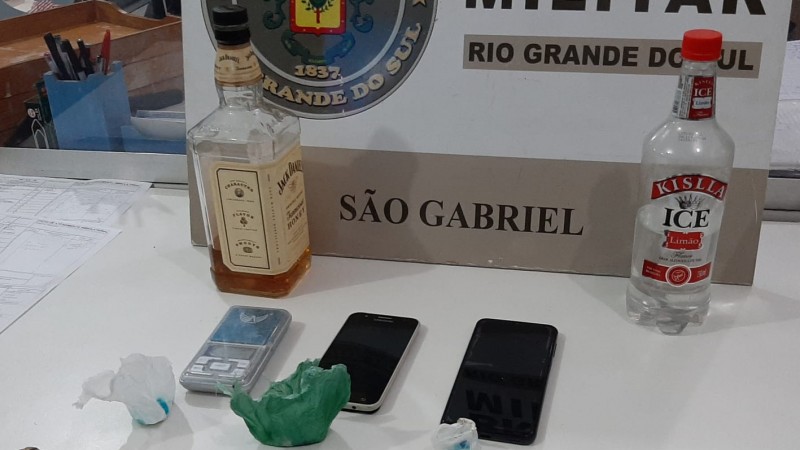 Prisão por tráfico de drogas em São Gabriel