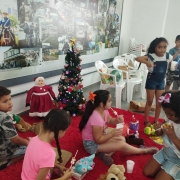 1º RPMon recebe visita de alunos da escola Augusto Ruschi. 
