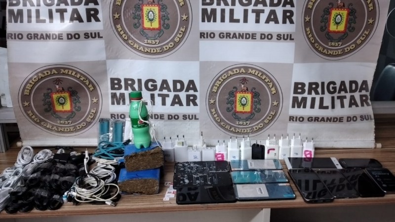 BM FRUSTRA ENTRADA DE DROGAS E CELULARES NO PRESÍDIO