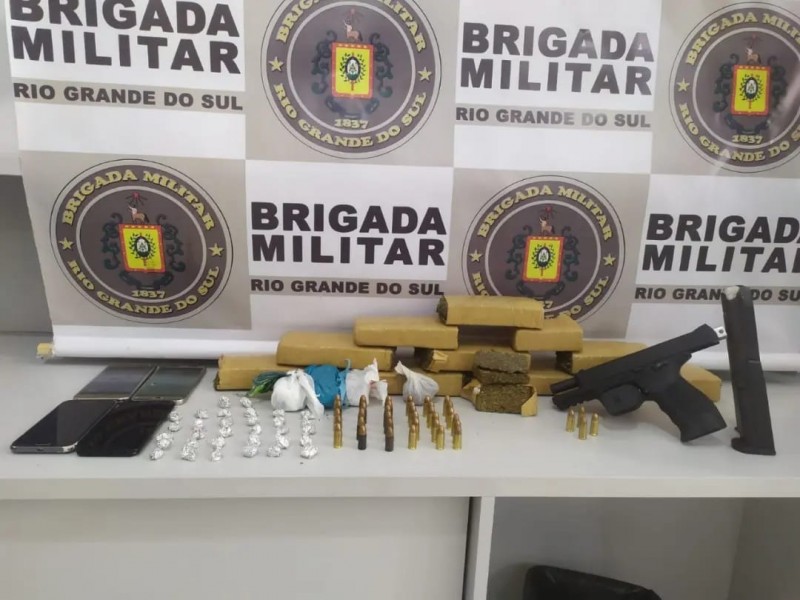 Prisão Por Receptação De Veículo Furtado Tráfico De Drogas Porte