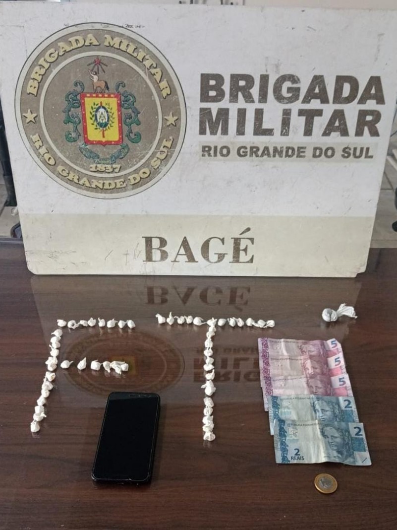 Prisão por tráfico de drogas em Bagé 