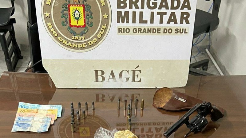 prisão por tráfico de drogas em Bagé