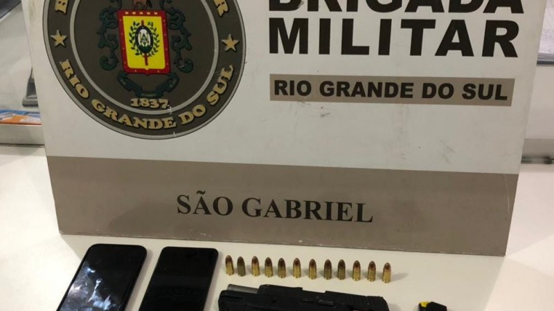 Apreensão de arma de fogo em São Gabriel