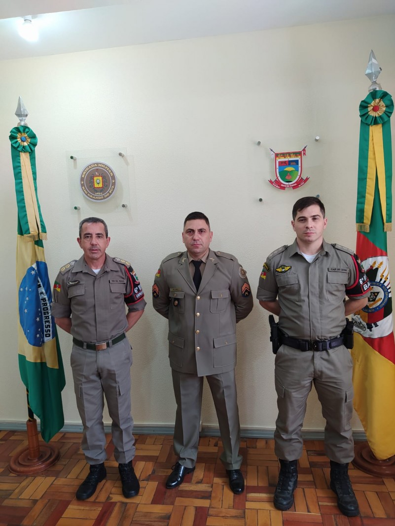 Brigada Militar recebe novo Sargento em Bagé