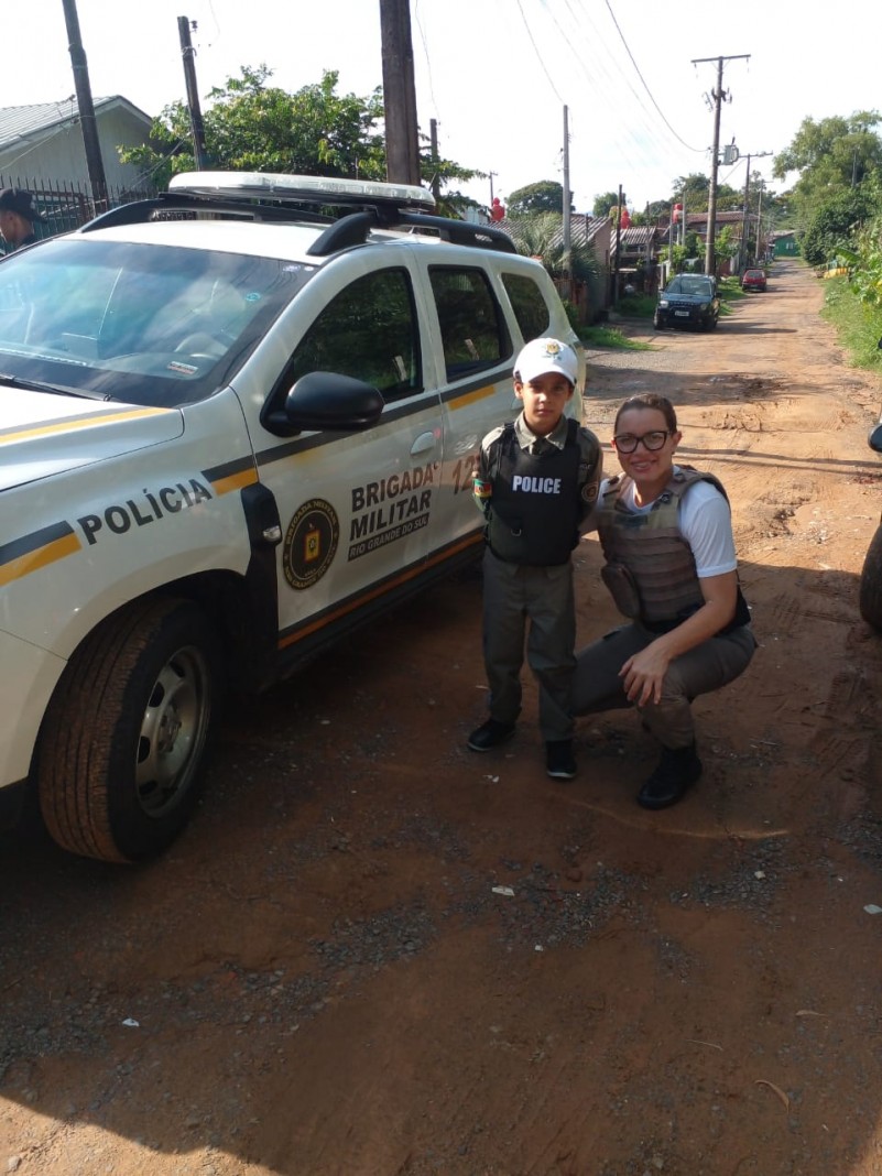 Brigada Militar participa de aniversário