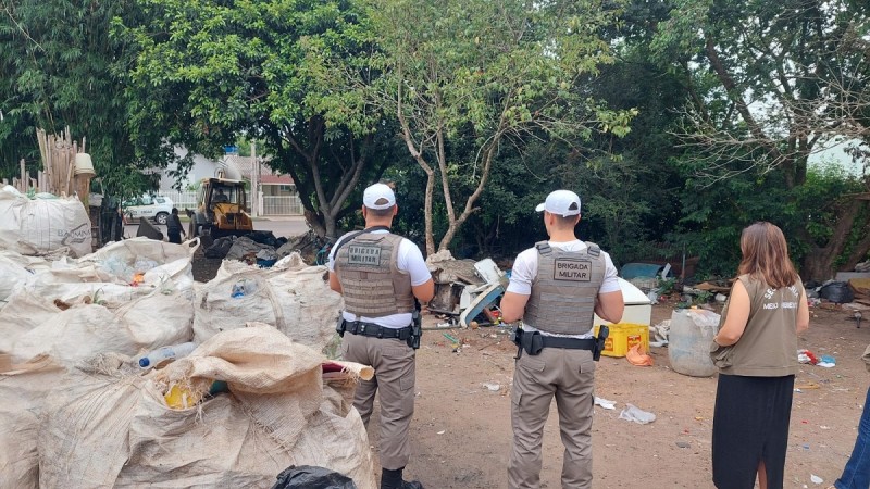 Durante Operação conjunta, na manhã de hoje, 24/02, entre a Brigada Militar e a Secretaria do Meio Ambiente de Venâncio Aires, foi realizada a prisão de um homem de 23 anos.