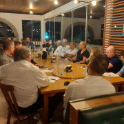 Comando Regional do Vale do Rio Pardo participa de reunião com integrantes do GASVEC