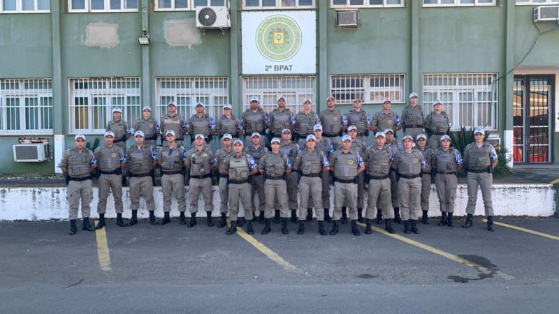 Comando do 2° BPAT recebe visita de representantes do Exército Brasileiro -  Brigada Militar