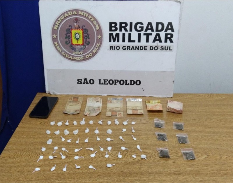 Brigada Militar De São Leopoldo Prende Dupla Por Tráfico Brigada Militar